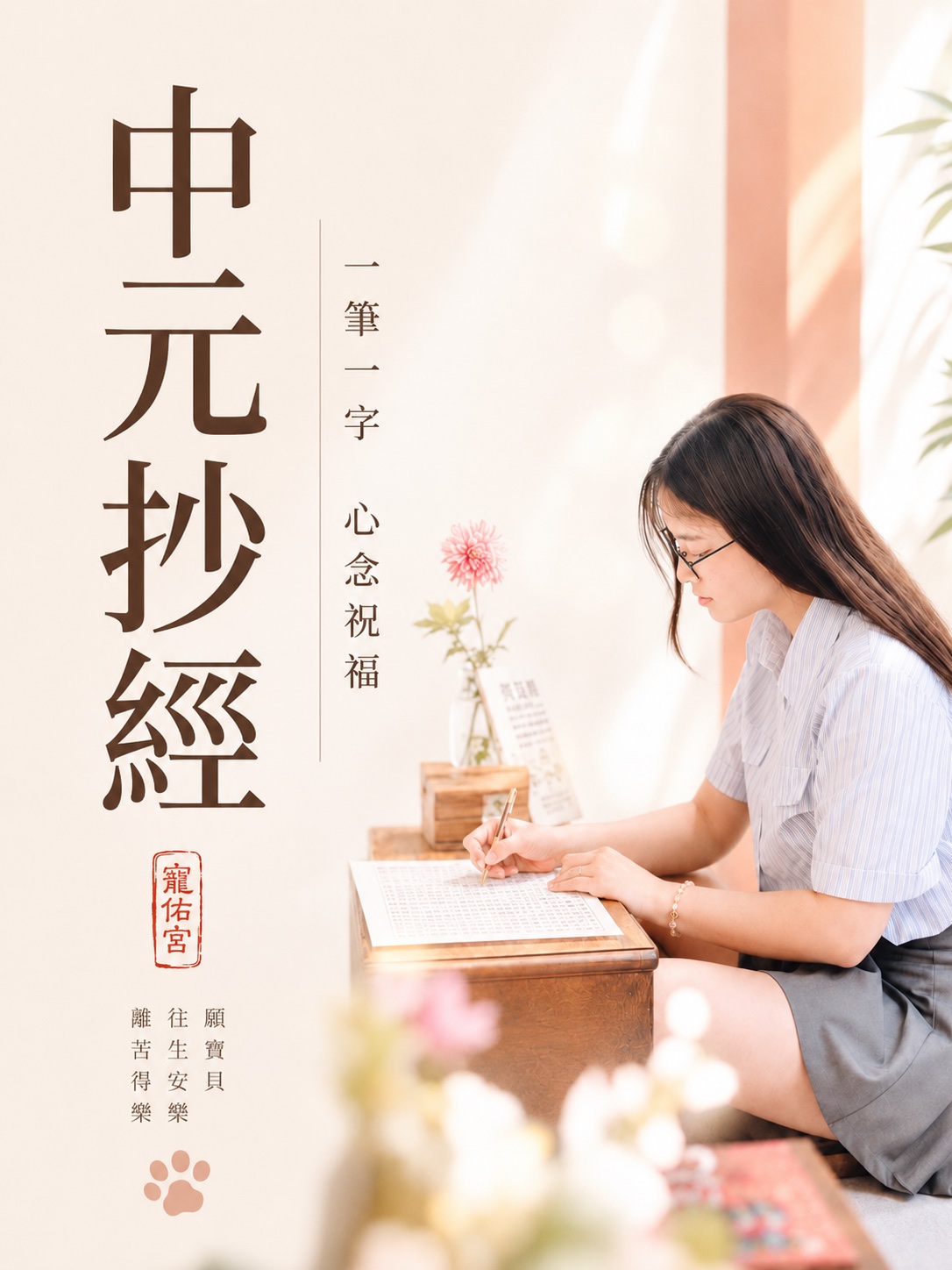 中元抄經 · 寵佑宮